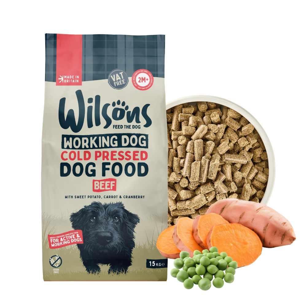 Wilsons Beef Cold Pressed Dog Food 15kg