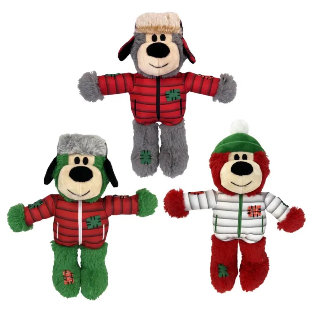 Kong Holiday Wild Knots Bear