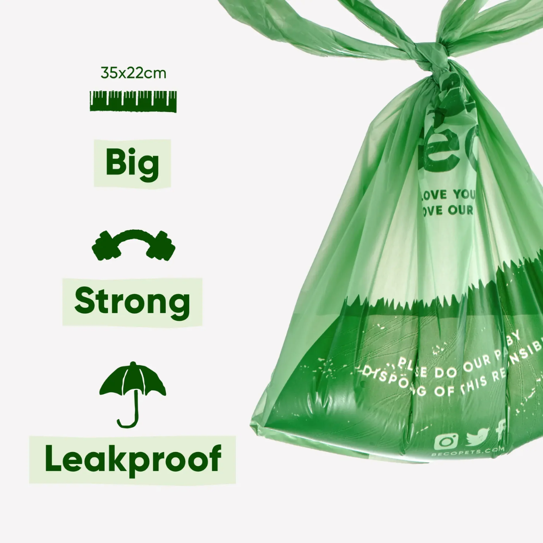 Beco Large Poop Bags with Handles