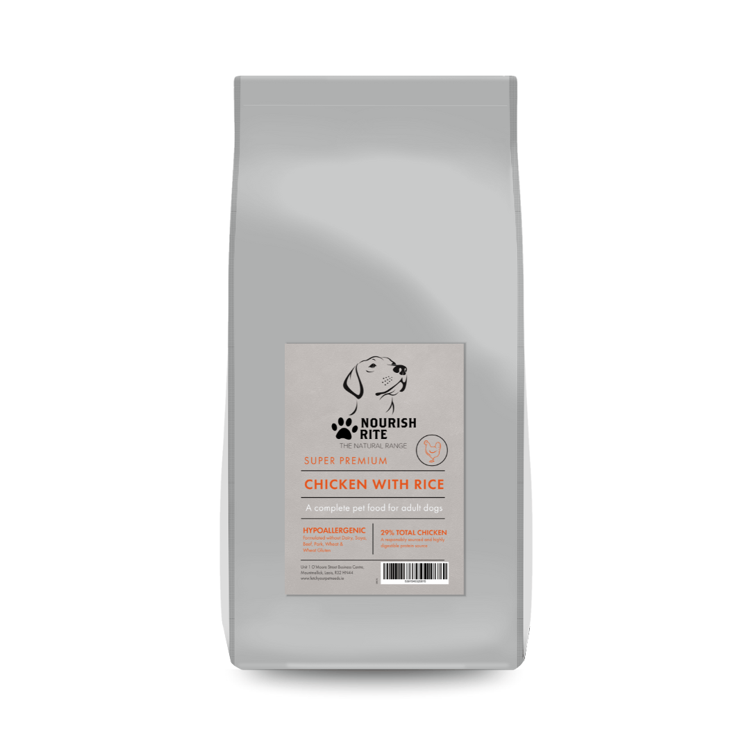 Nourish Rite Premium Adult Dog Food Chicken and Rice