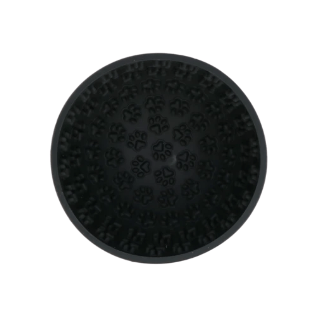 Top down view of Eat Slow Live Longer Wobble Bowl