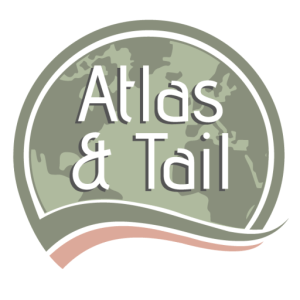Atlas and tail logo