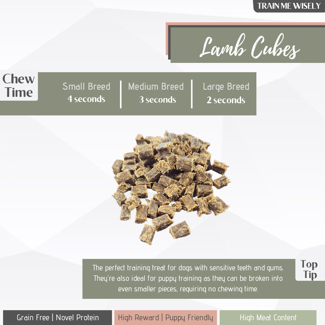 Infographic explaining the benefits of lamb cubes