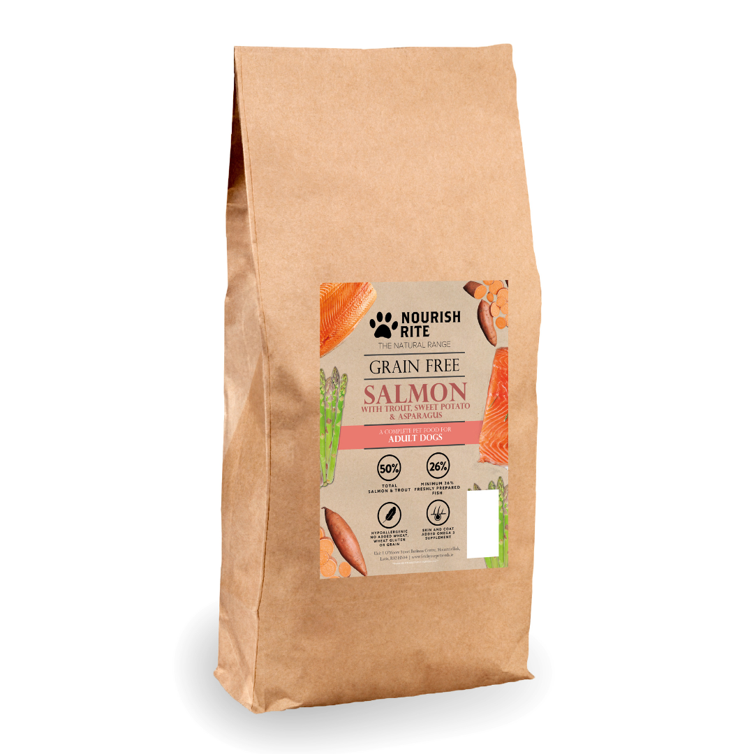 Nourish Rite Grain Free Adult Dog Food - Salmon