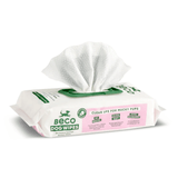 Packet of Beco Coconut Scented Bamboo wipes for pets.