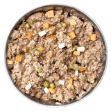 Dish of Fidelis Turkey Menu wet dog food.