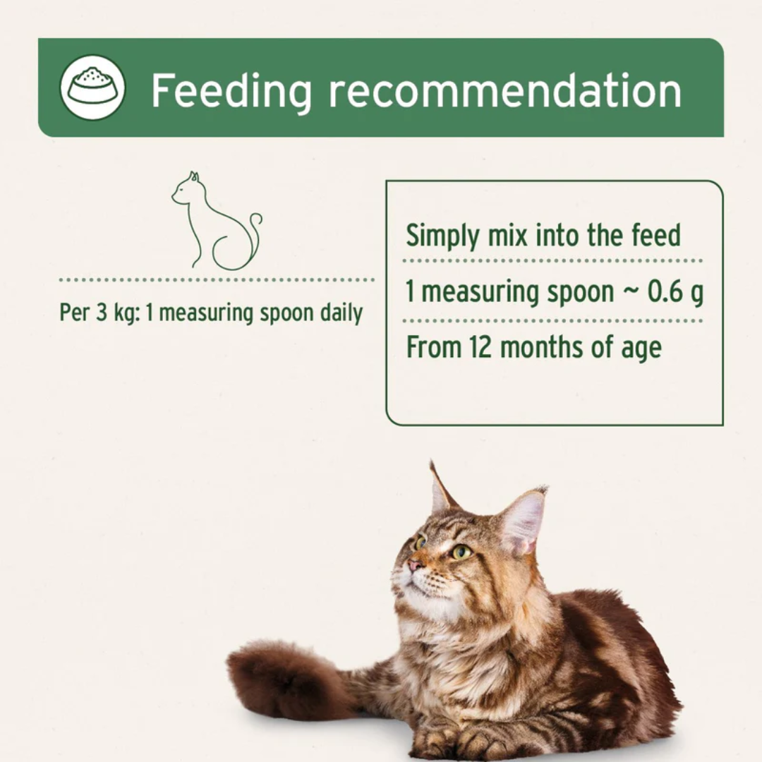Feeding guidelines for the Aniforte BARF Complete for Cats 