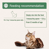 Feeding guidelines for the Aniforte BARF Complete for Cats 