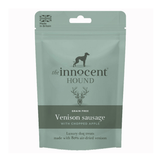Innocent Hound Venison Sausages with Apple