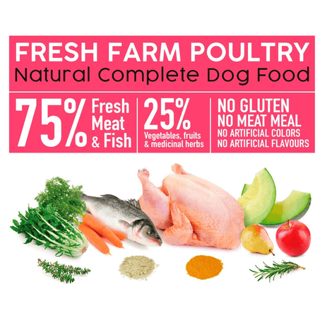 Arquivet Fresh Farm Poultry - Semi Moist Cold Pressed Dog Food