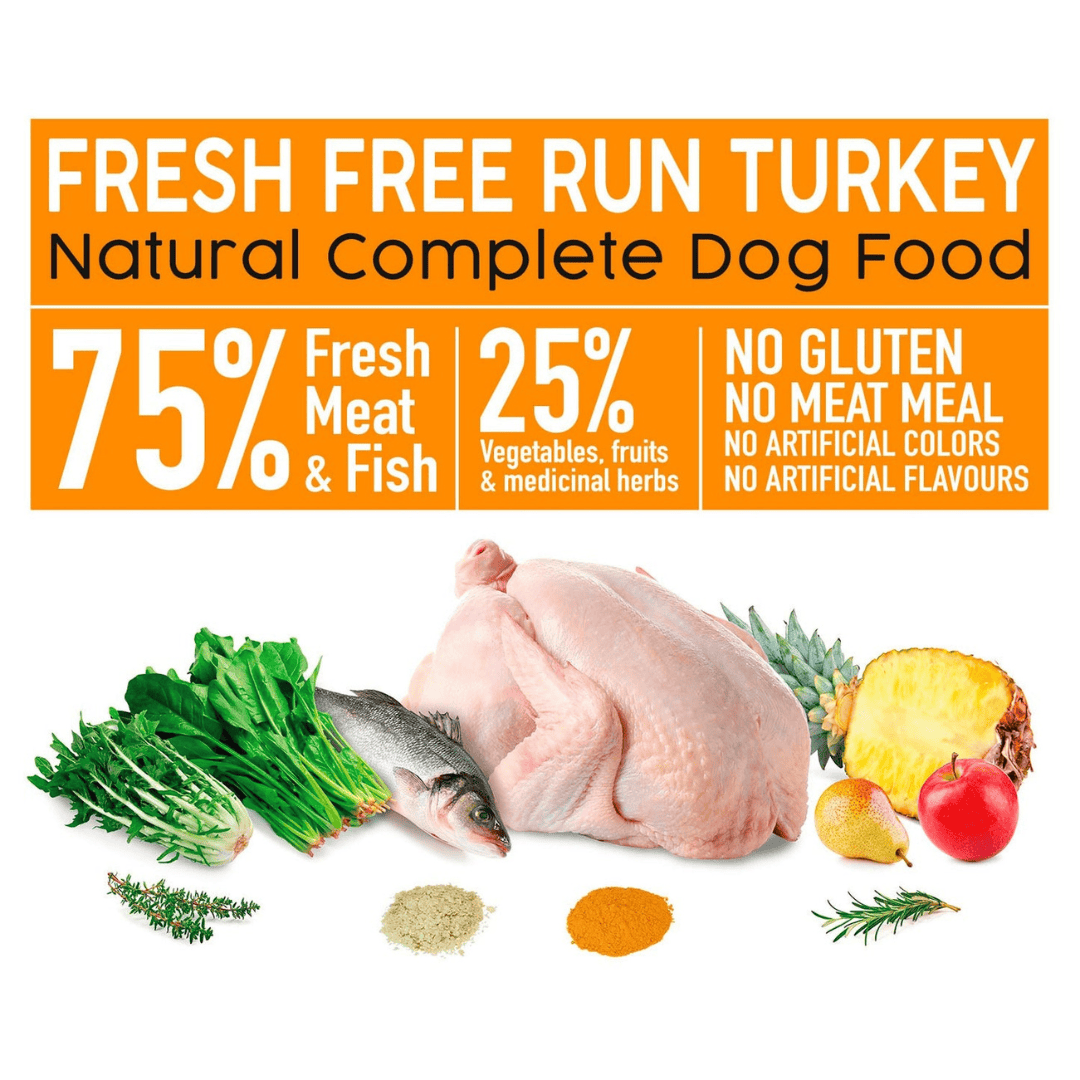 Arquivet Free Run Turkey - Semi Moist Cold Pressed Dog Food