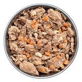 Dish of Fidelis Goat Menu wet dog food.