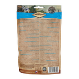 The back of the Carnilove Sardine with wild garlic soft snacks packaging