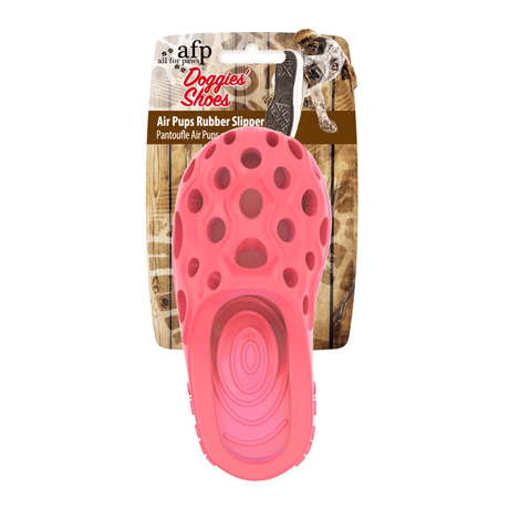 AFP Doggies' Shoes Dog toy in red