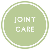 Green circle with 'JOINT CARE' text in the center