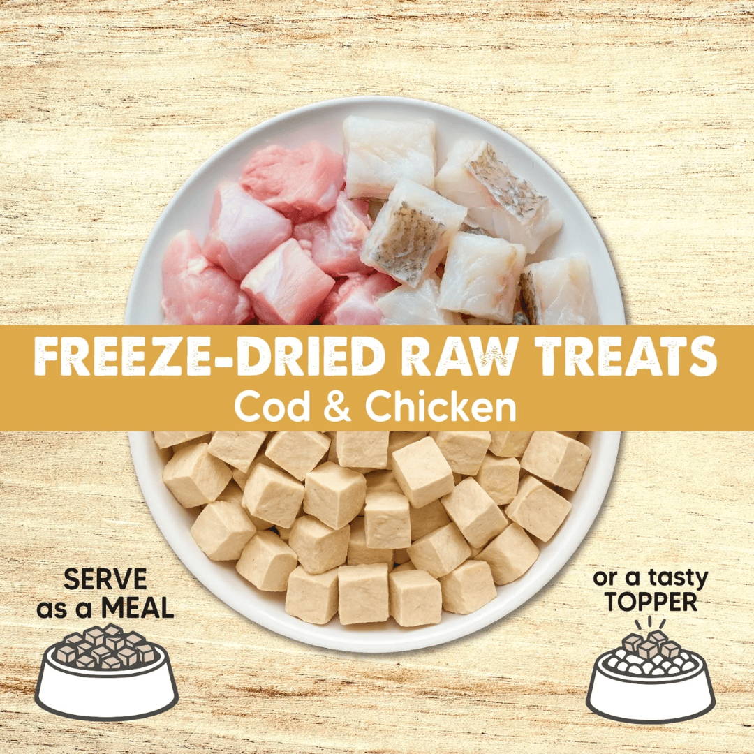 Arquivet Freeze Dried Raw Treats - Cod & Chicken Cubes