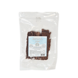 Packaged dog treats labeled 'Kangaroo Strips' on a white background