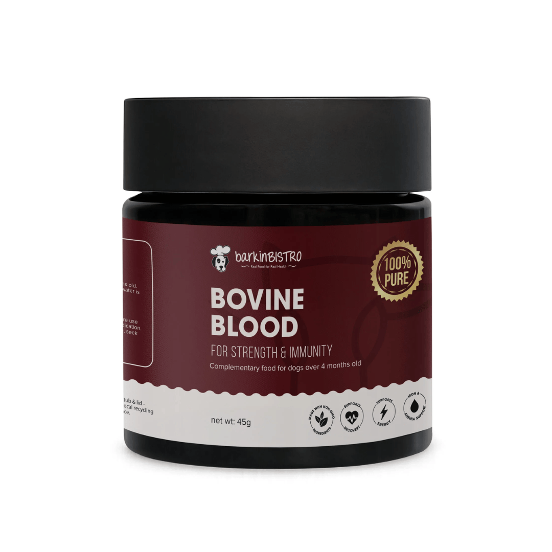 Barkin Bistro Supplements - Bovine Blood Powder 45g