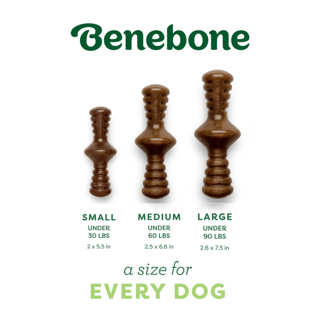 Benebone Zaggler Bacon Dog Toy