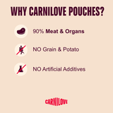 Carnilove Grain Free Cat Multipack Pouches 12 x 85g