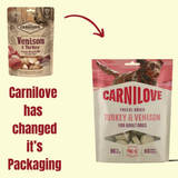 Carnilove Venison & Turkey Freeze-Dried Raw Dog Treats