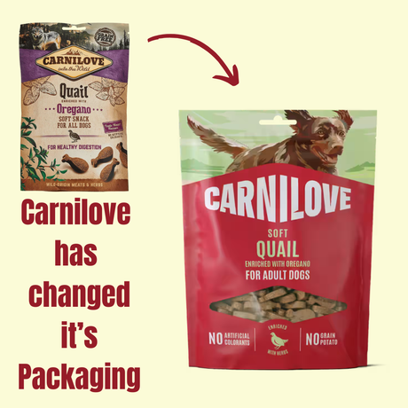 Carnilove Soft Snack Quail & Oregano