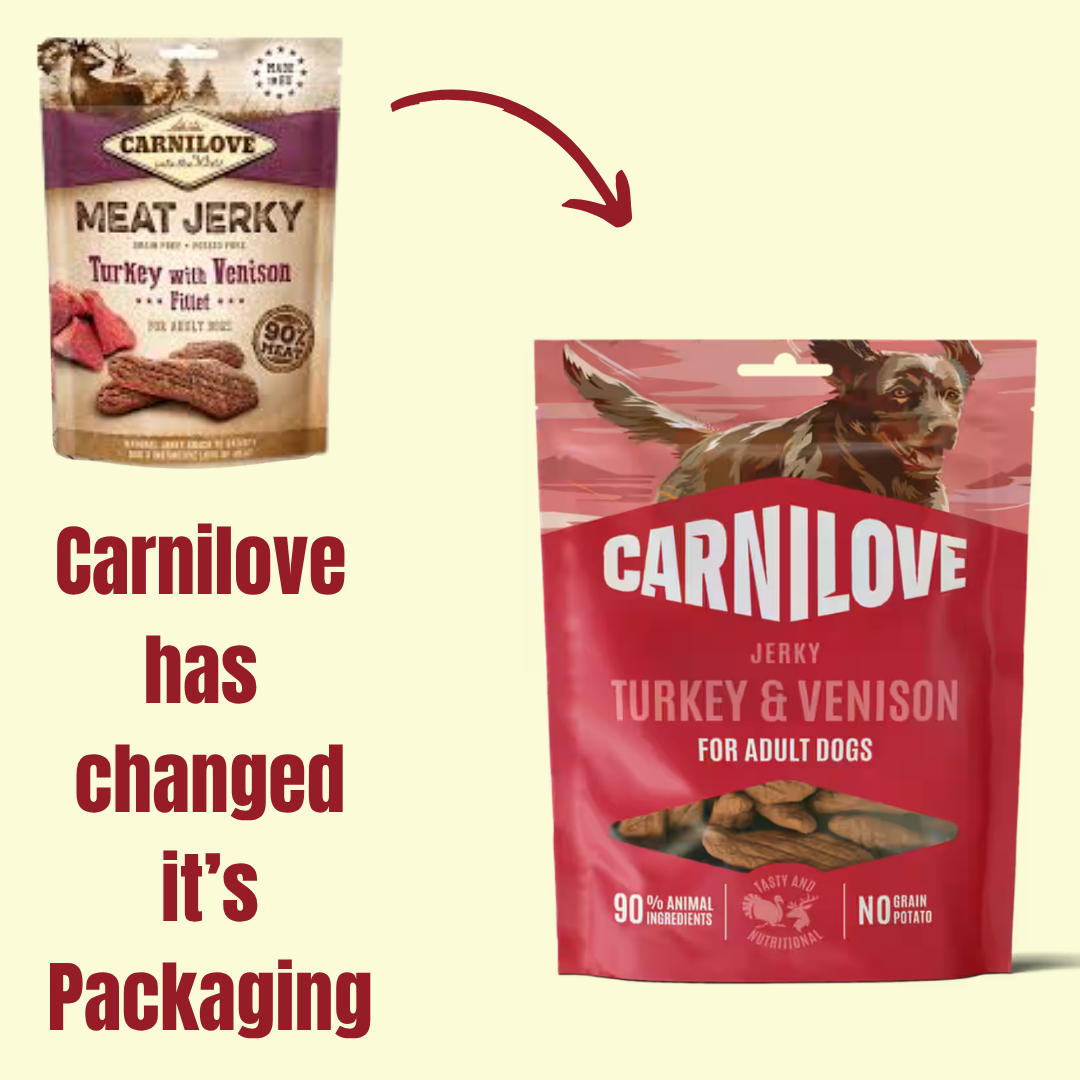 Carnilove Turkey with Venison Meat Jerky