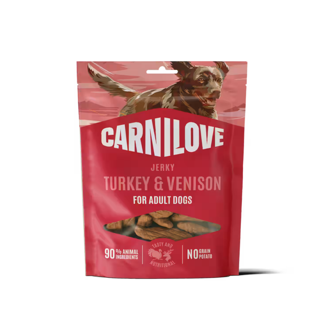 Carnilove Turkey with Venison Meat Jerky