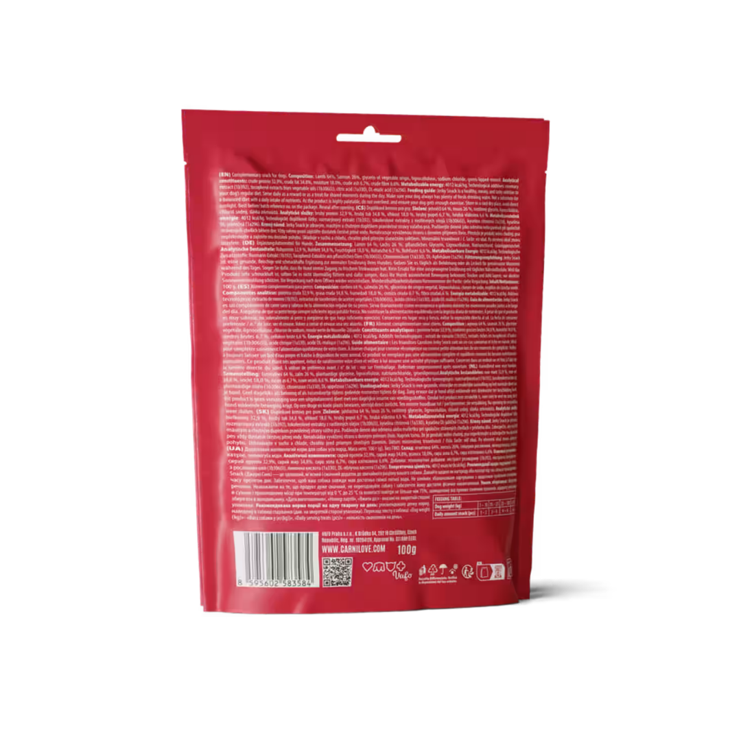 Carnilove Lamb with Salmon Meat Jerky