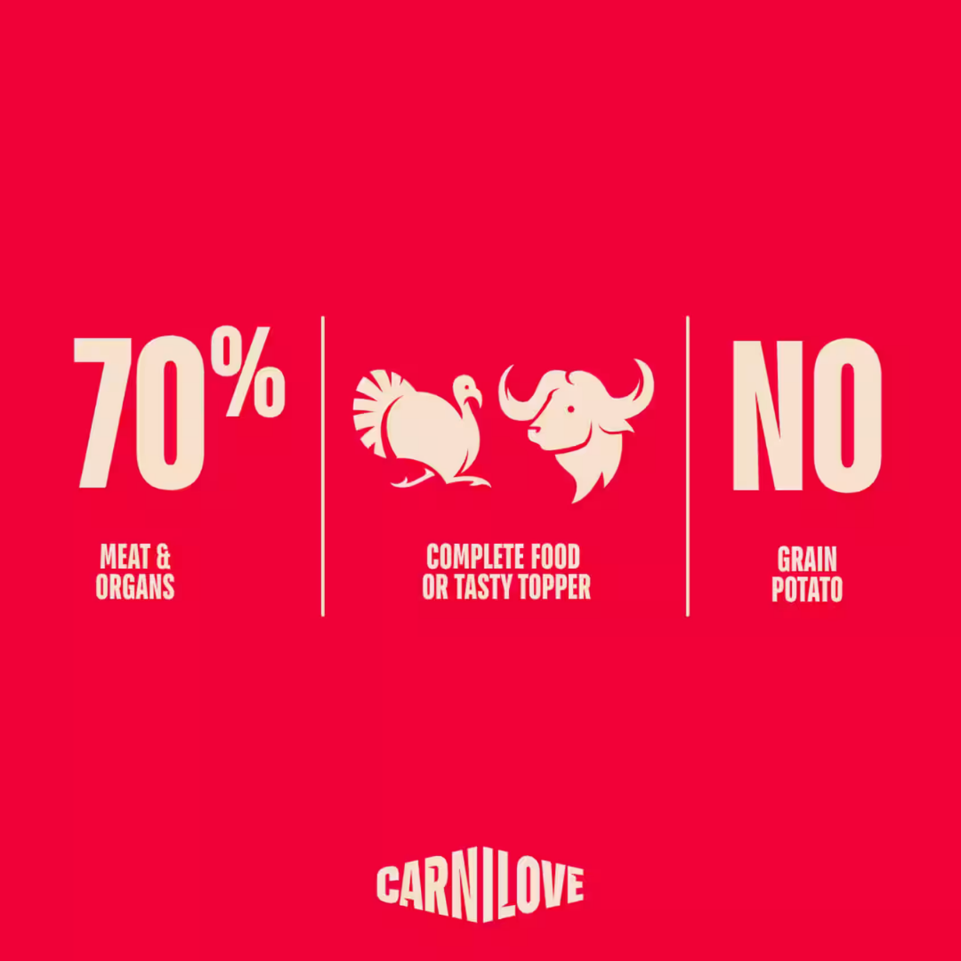 Carnilove Buffalo with Rose Petals Pouch