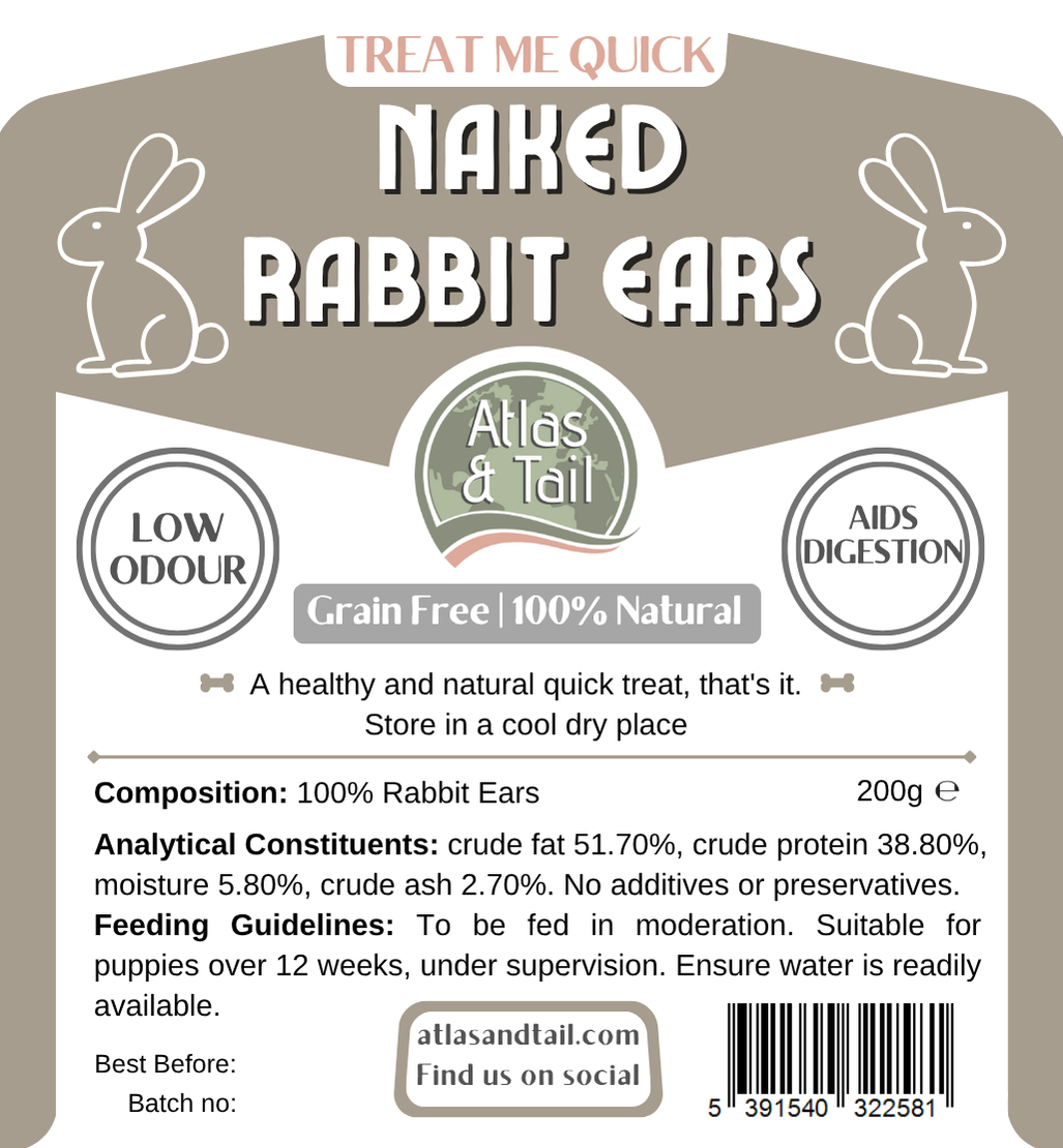 Naked Rabbit Ears 200g