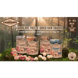 Carnilove Salmon & Turkey Freeze-Dried Raw Dog Treats