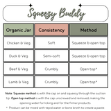 Squeezy Buddy - Refillable treat dispenser