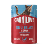 Carnilove Grain Free Cat Multipack Pouches 12 x 85g