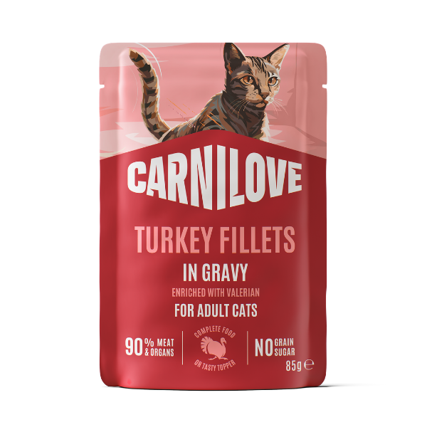 Carnilove Grain Free Cat Multipack Pouches 12 x 85g