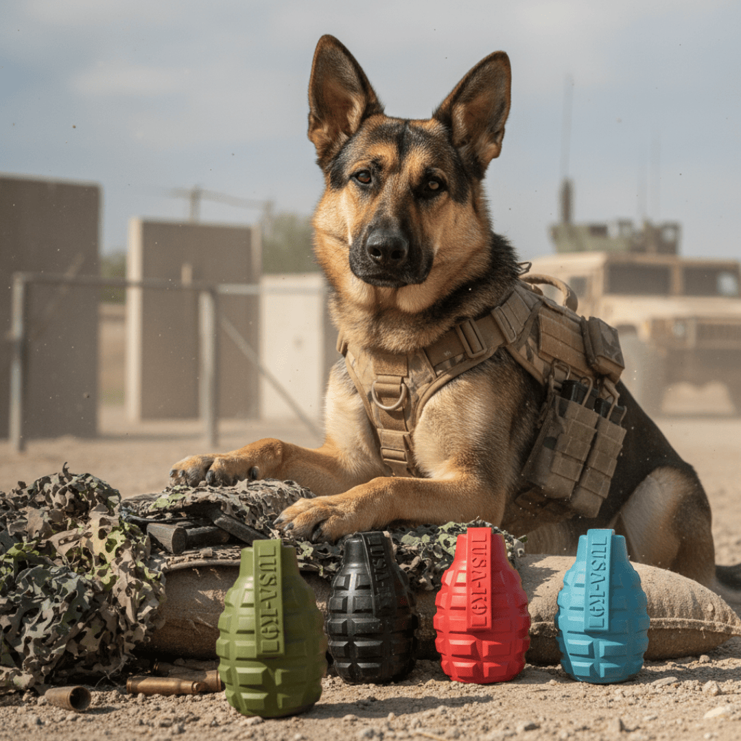 Sodapup Grenade Treat Dispenser - No Rope