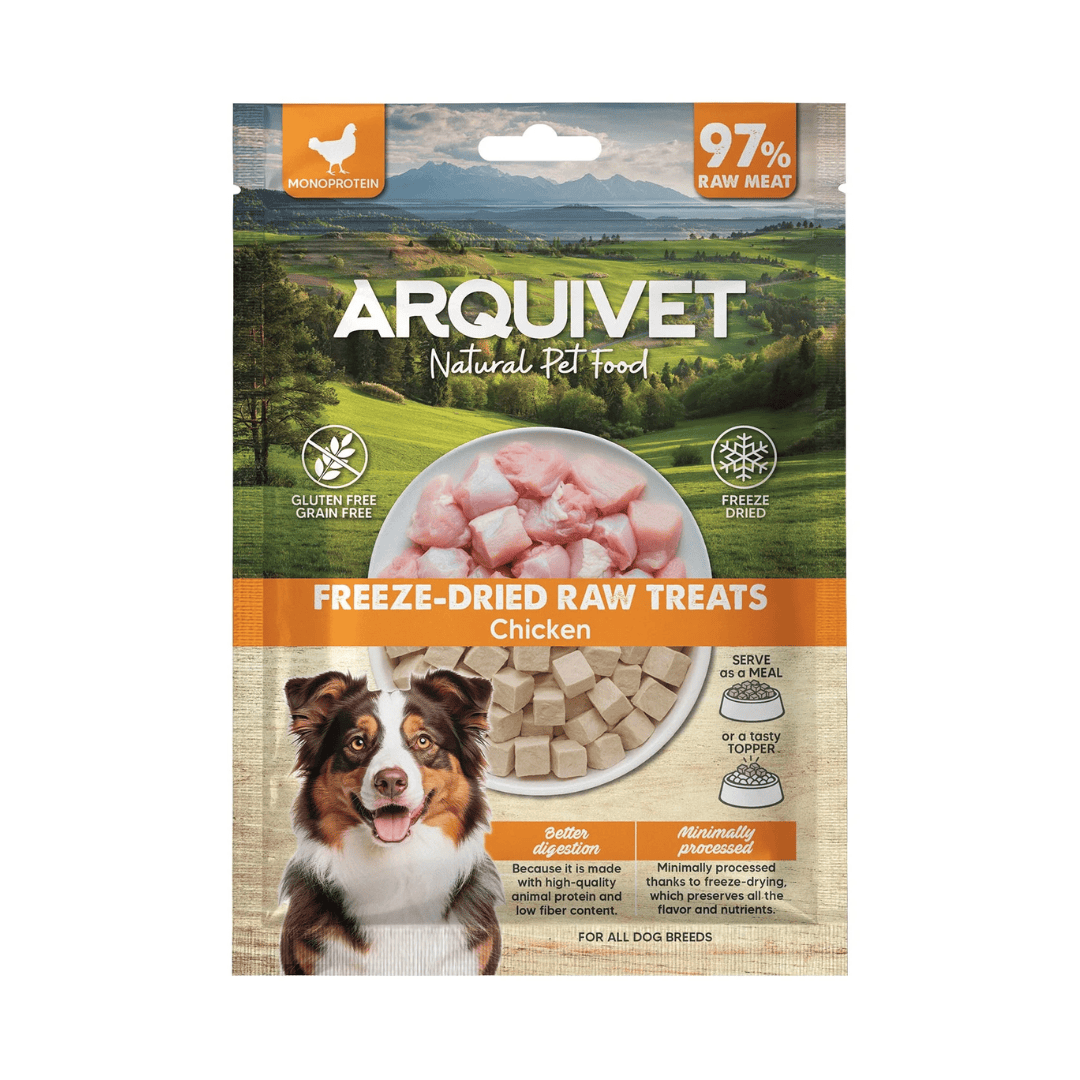 Arquivet Freeze Dried Raw Treats - Chicken Cubes