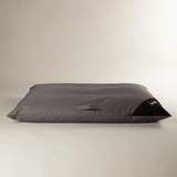 A grey Scruffs Expedition Orthopaedic Pillow for Dogs against a plain background