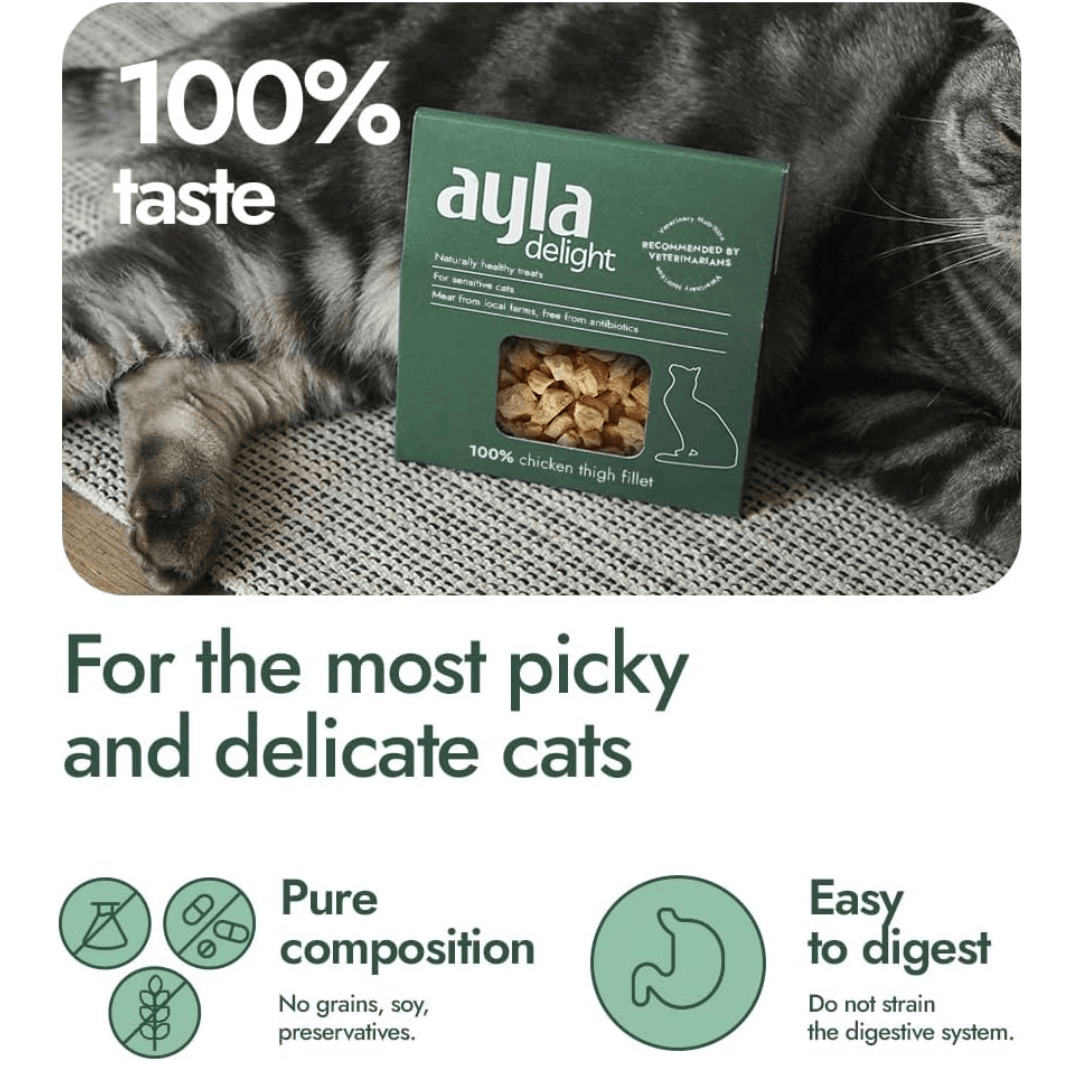 Ayla Delight Duck Breast with Skin Cat Treats