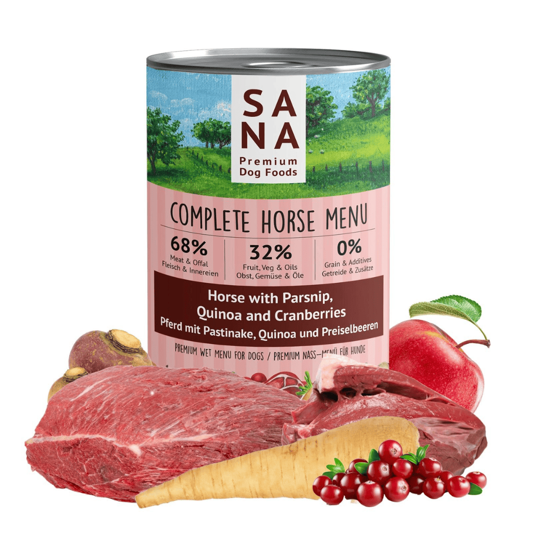 Sana Complete Horse Wet Menu
