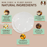 Natural Dog Company Paw Soother Wipes
