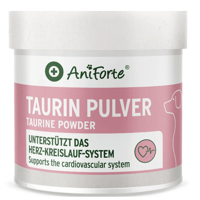 Aniforte Taurine Power for dogs against a white background
