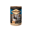Carnilove Salmon and Turkey tin for adults, 400g againsta white background