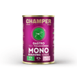 Champer Gastro Salmon wet dog food.