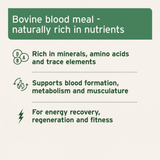 Some of the key benefits for the Aniforte Bovine Blood Powder 250g