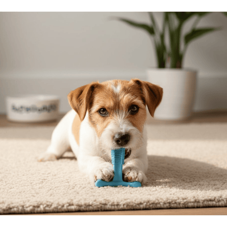 Bamboodles T-Bone Puppy Chew - Chicken & Blueberry