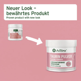 The older and new packaging of the Aniforte Taurine Powder for Cats.