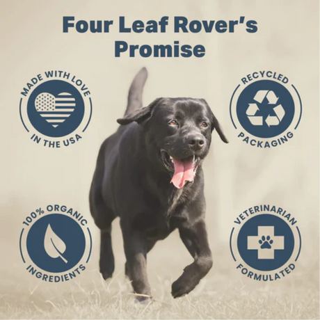 An infographic by Four Leaf Rover showing the promises their brand tries to uphold
