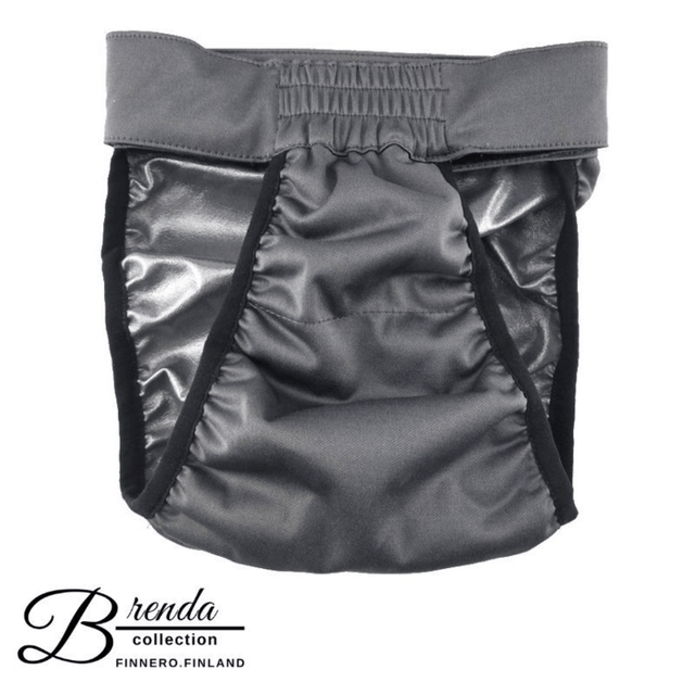 Finnero Brenda Heat Pants in Dark Grey against a white background