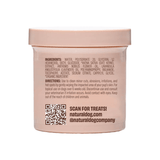 Back of the tub of Natural Dog Company Skin Soother Wipes